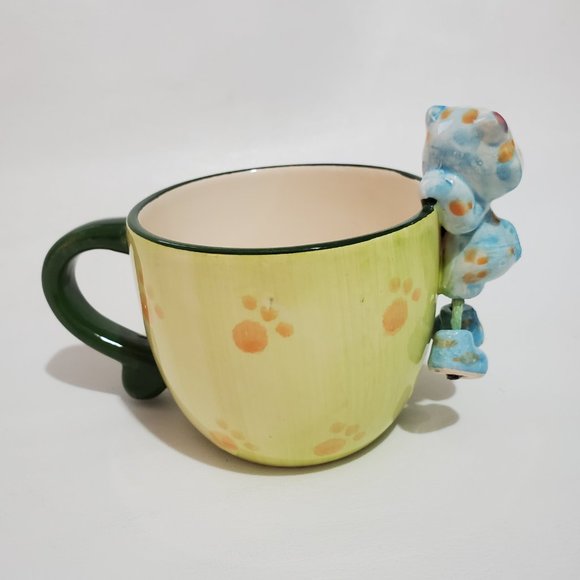 Cat in Shoes Coffee Cup Mug 3D Funny Gift Decor Collectible RARE - Picture 3 of 7